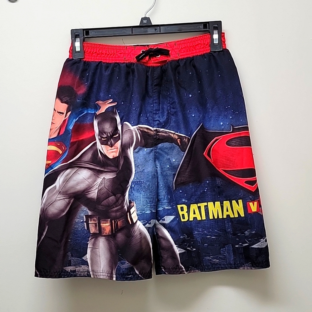 Batman Boys Swim Shorts - Size L (12/14)